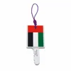 Wholesale OEM Personalized silicone Dubai Flag logo Key Cover for car keys