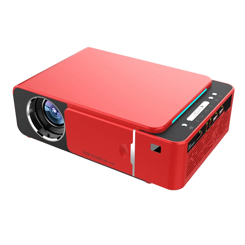 

Asher Best Multimedia Projector LCD 1280*800 30-170inch Full Hd Mini Projector 4k T6, N/a