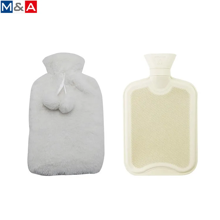
Eco friendly fleece large hot water bottle rubber hot water bag 