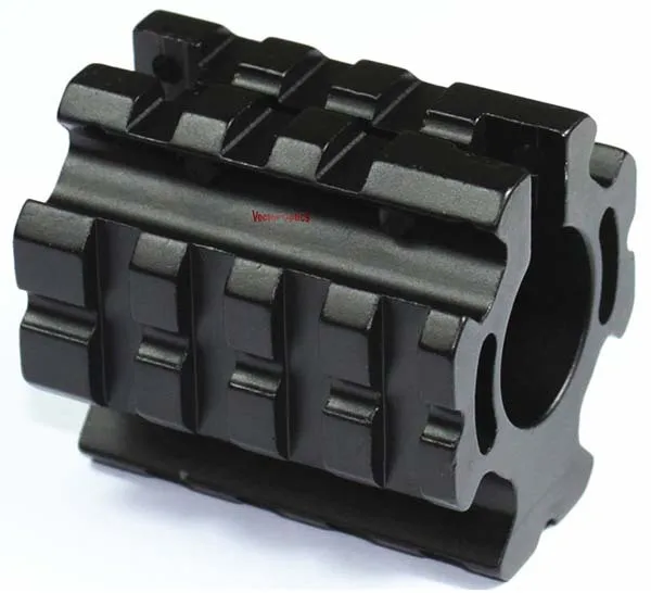 Vector Optics 0.75'' 750 Low Profile Gas Block with Quad Rail Mount for ...