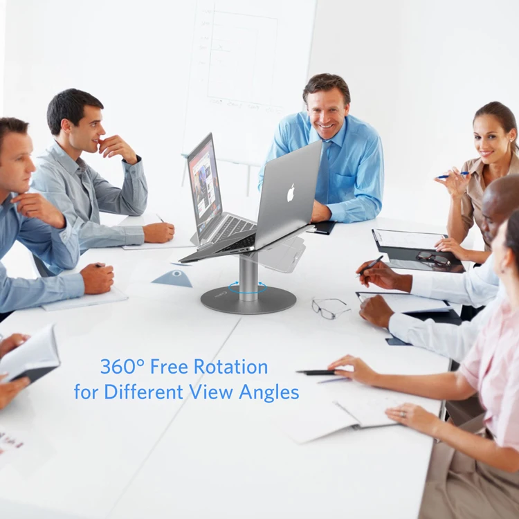 360 degree rotating laptop stand