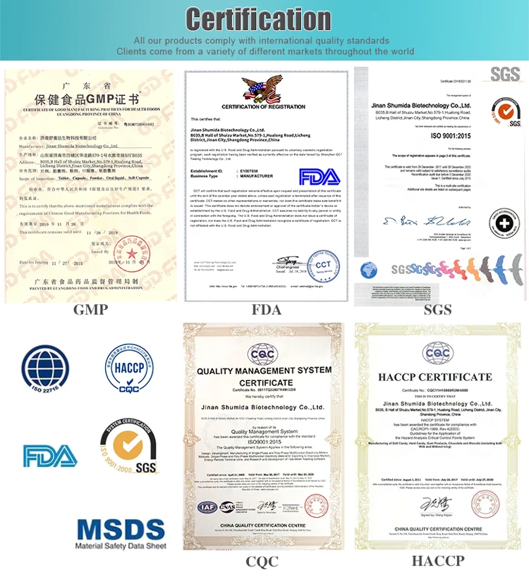 certifications