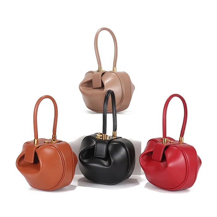

Custom Mini Wrist Bag Genuine Leather Designer Bags Women Handbags Ladies, Black,brown,red,nude,green,white,yellow