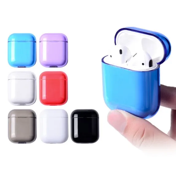

pc smooth surface hard cover case for apple airpods