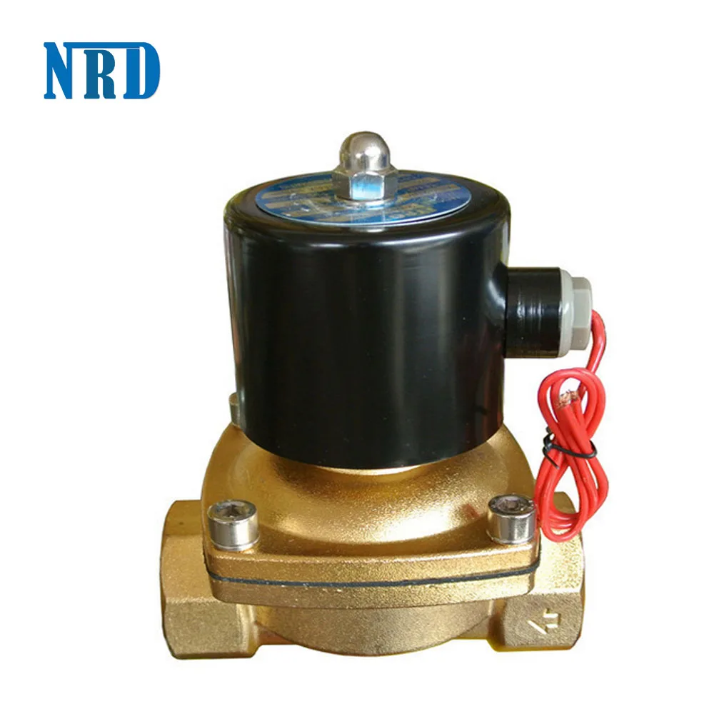 2 way 12 24 volt 12v dc 24v brass water mini solenoid valve 220v