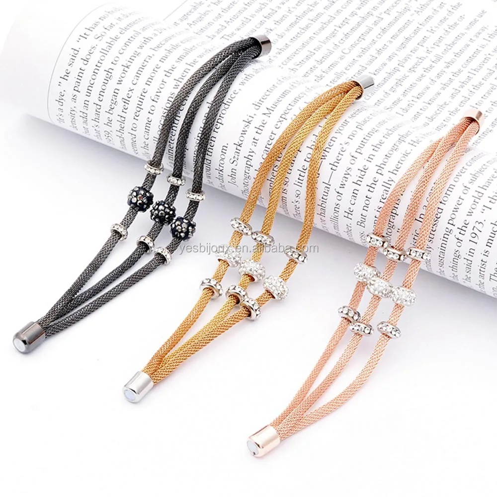 

mesh chain bracelet jewelry magnetic charm bijoux yiwu market