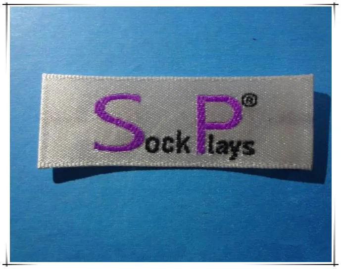 Wholesale Cheap Custom Clothing Private Brand Name Labels Cotton Woven