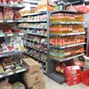 super market shelving acrylic insert digital shelf