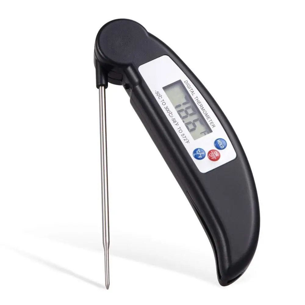 Digital Meat Thermometer With Stainless Steel 304 Temperature Probe