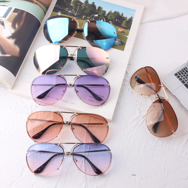 

2017 new fashional metal hinged temples parenting-kids sun glasses, Many colors