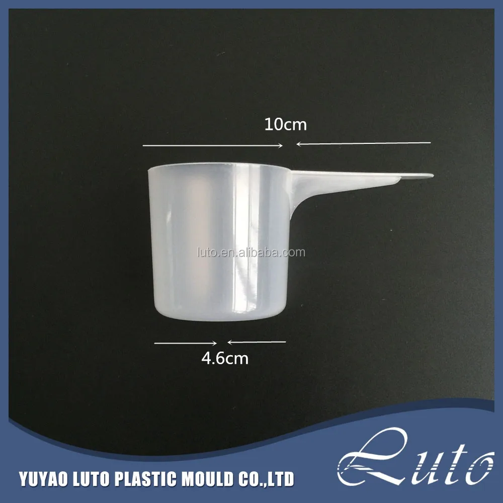 
Food grade 80ml powder plastic scoop transparent small spoons manufacturer 