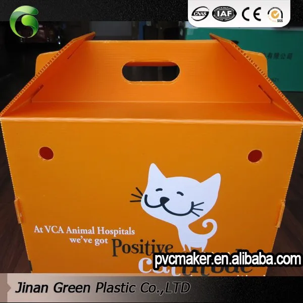 Oem Service Danpla Pp Corrugated Plastic Pet Carrier Box Buy Plastic