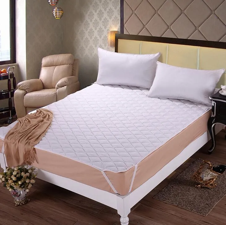 customized single double queen king white polyester