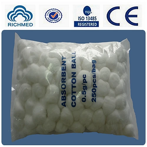 0.5gx250pcs棉球