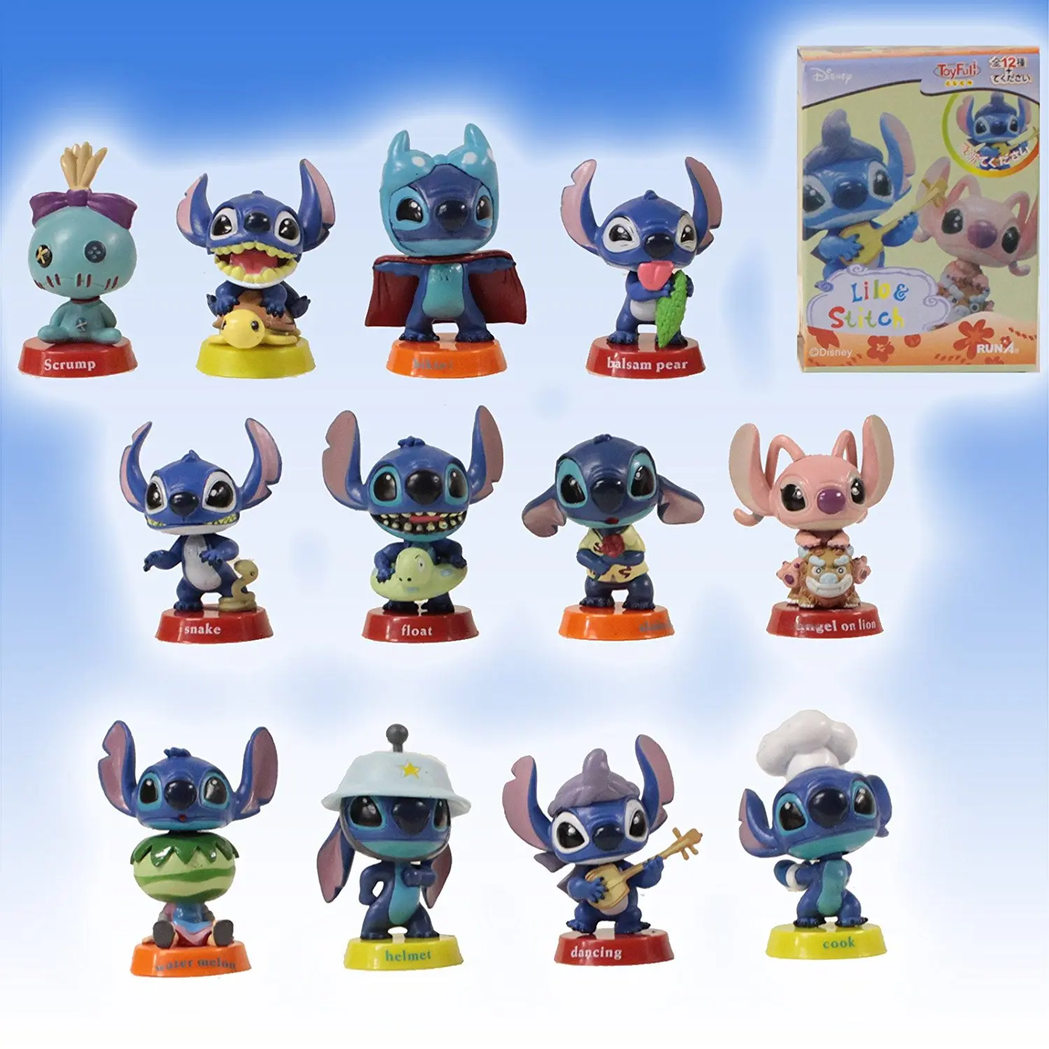 lilo and stitch toy set