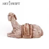 Wholesale oem animal resin figure custom home decoration cheap figurines