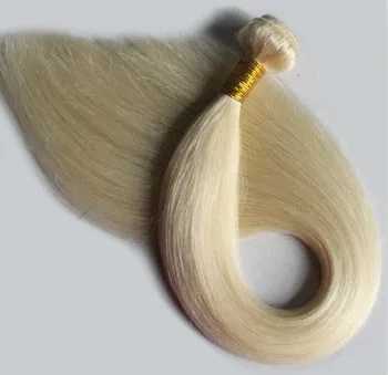 Yotchoi Platinum Blonde Hair Bundles Quality Blonde Virgin Human