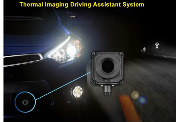 Thermal Imaging Night Vision Car Camera, Night Vision Car Driving