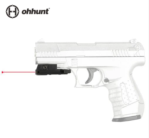 

Ohhunt Low profile Ultrathin Compact Pistol Hunting Red Dot Laser Sight Laser Pointer with 20mm Mount