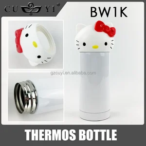 Image of Hello kitty cartoon vacuum cup sublimation thermos bottle BW1K