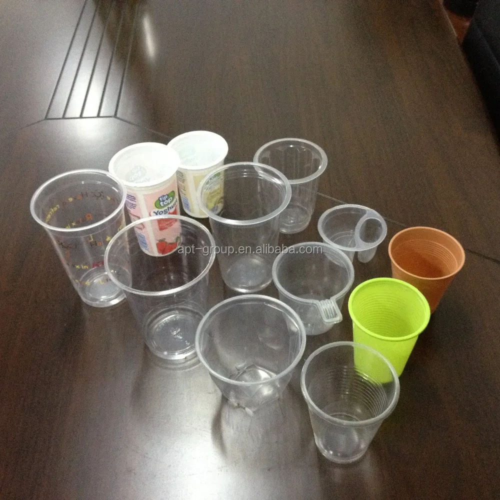 
sell yoghurt and ice cream cup container making machine for Russian market 