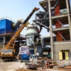 Portland cement grinding plant for clinker