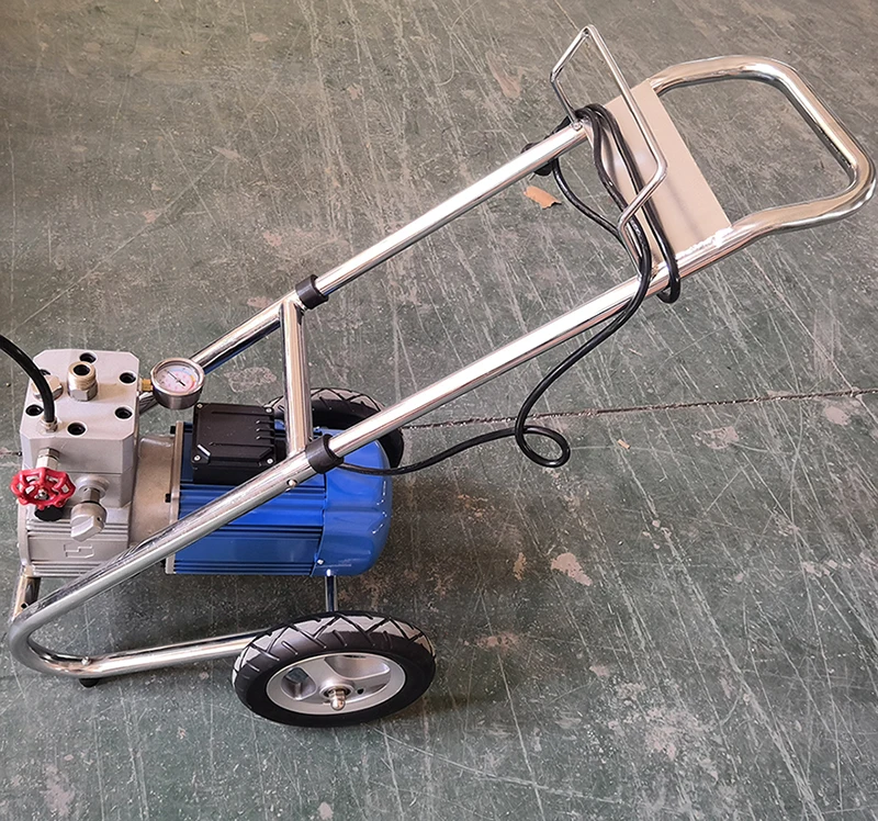 Emulsions Coating Cement Electric High Pressure Airless Paint Sprayer