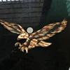 Flying spotted Hawk Type Bigger Size Mug Bien Brands Iron-On Backing Patch Stock