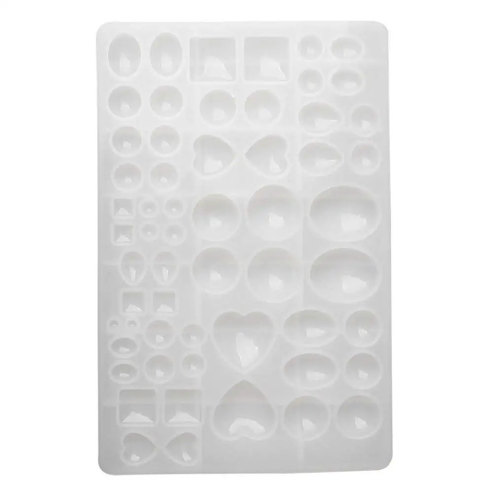 Polymer Clay Resin Jewelry Molds for DIY Jewelry Craft Making Crafting Resin Epoxy Yalulu 5Pcs Pyramid Jewelry Casting Silicone Molds