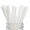 2019 Hot Amazon Trending Individually Wrapped Plain White FDA Biodegradable Disposable Paper Drinking Straws.