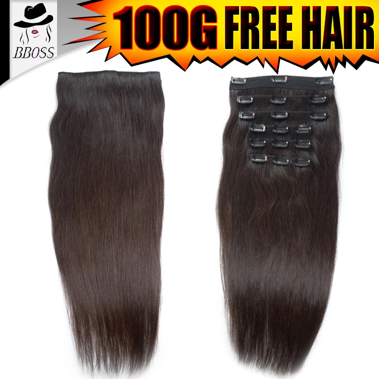grey color Clip in hair extension for african american,afro kinky curly clip in hair extensions for black women