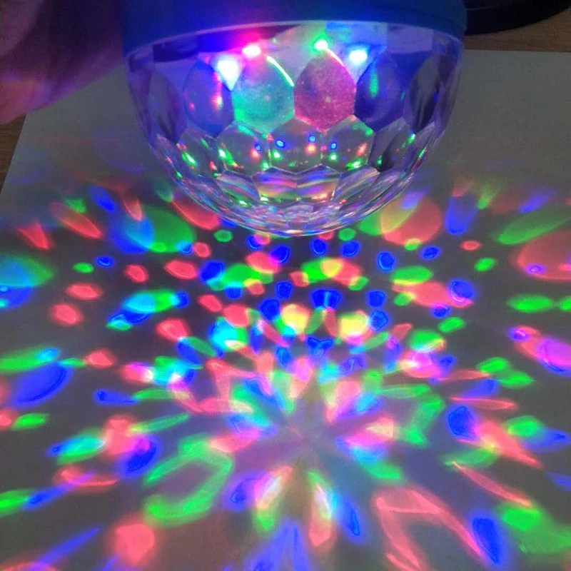 New Cheap Wireless BT LED Stage Speaker Color Light Radio Mini Speaker - ANKUX.COM