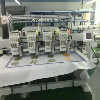 Big Lun Pictures Tajima Type Computer Embroidery Machine 12 Needles 12 ...