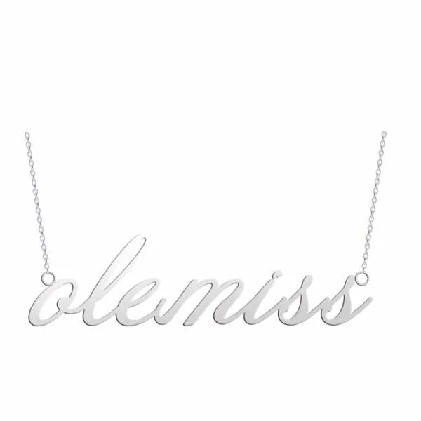 

316L stainless steel any word letter custom hand write signature necklace