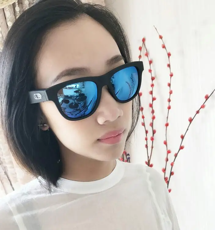 Trends 2019 True Wireless Smart UV 400 Polarized Mens Bone Conduction Sunglasses Headphones