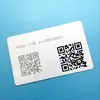 7 byte UID RFID 13.56 MHz PVC bar code printing MIFARE Classic 4K Card