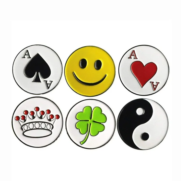 

Custom Metal Golf Ball marker, Customized