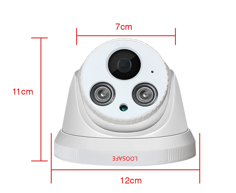 Ip-камера системы видеонаблюдения 1080p с ИК-камерой наружного видеонаблюдения