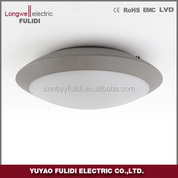 Plastic Round Modern Led Ceiling And Decorative Wall Light