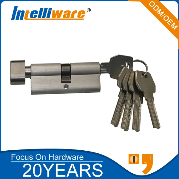 
Euro Profile One Side Knob One Side Key Lock Cylinder 