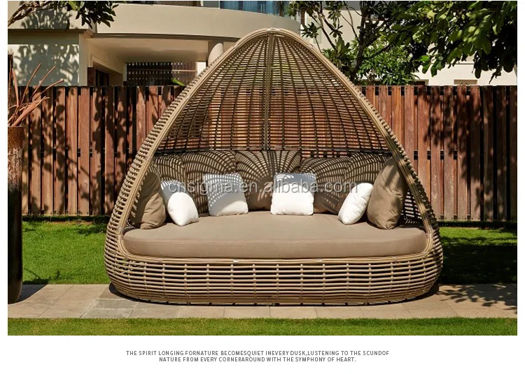 resort bird cage sofa bed