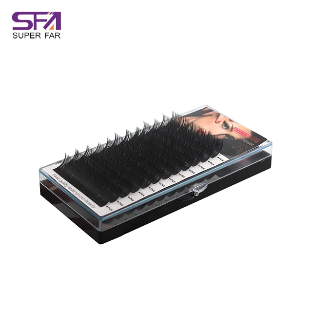 

Synthetic mink lashes 12strips volume eyelash extension, N/a
