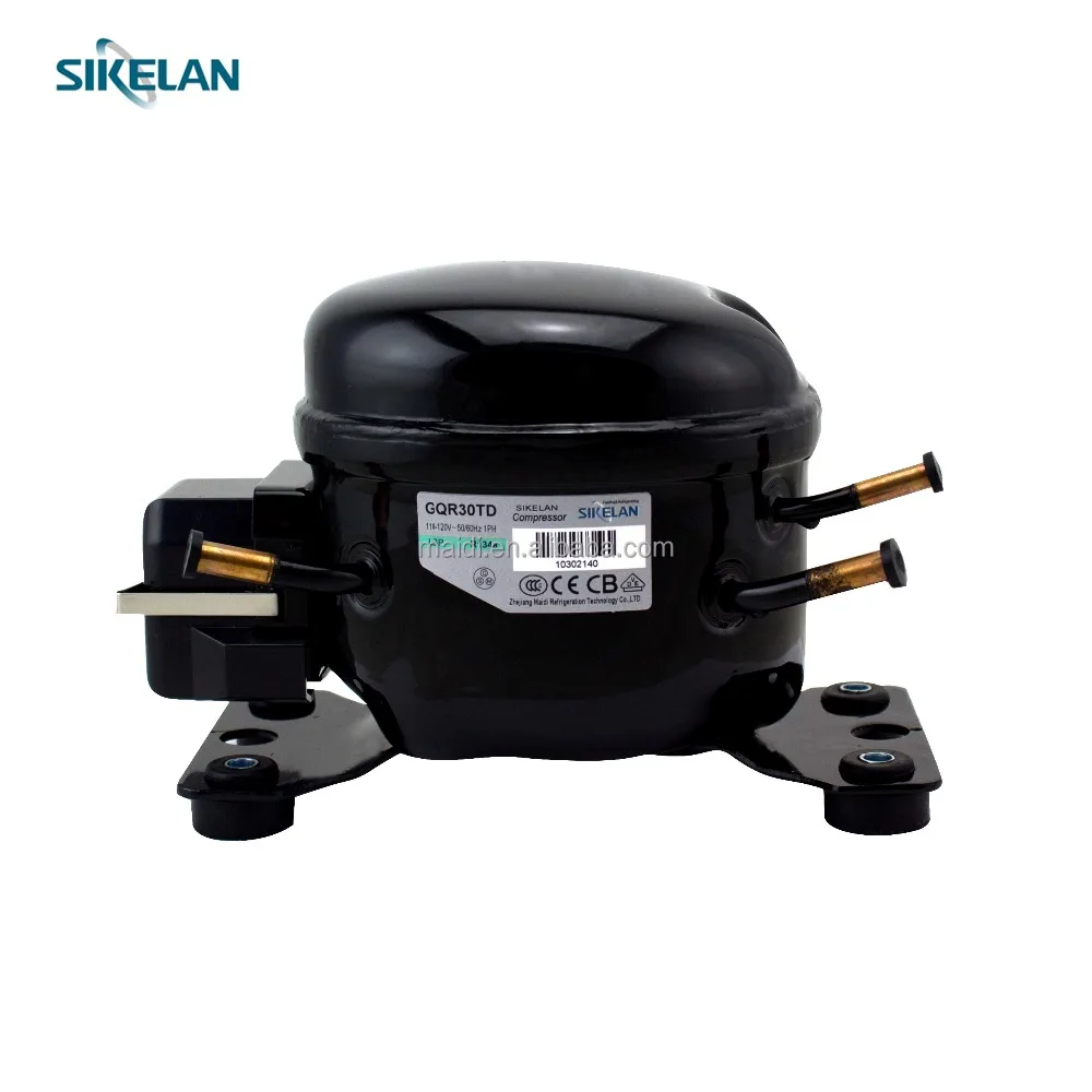 
Refrigeration part Water cooler dispenser showcase wine cabinet display compressor for commercial equipment GQR30TD R134a 115V 