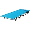 Strong Stable Foldable Camping Cots for Adults with Side Storage Bag, Outdoor Sleeping Bed with Free Carry