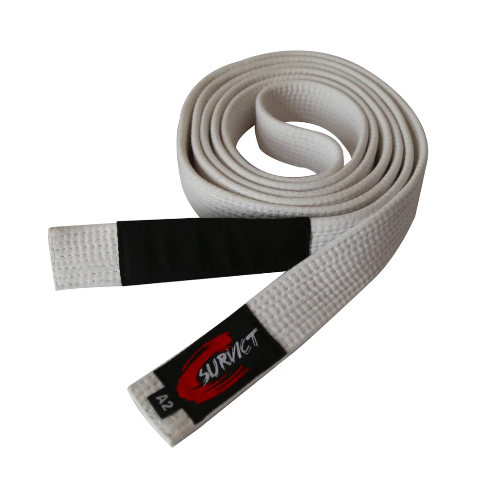 100cotton High Quality Wholesale Durable Bjj Gear Jiu Jitsu Belt
