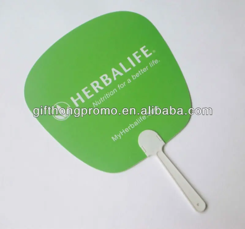 plastic hand fan