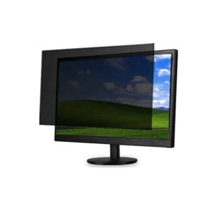 

24 inch switchable privacy film computer monitor screen privacy filter, Light black