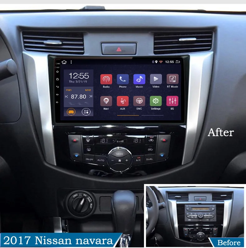 10.1 Inch Android 8.1 Full Touch Car Multimedia System For Nissan ...