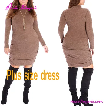 vestido bandagem plus size