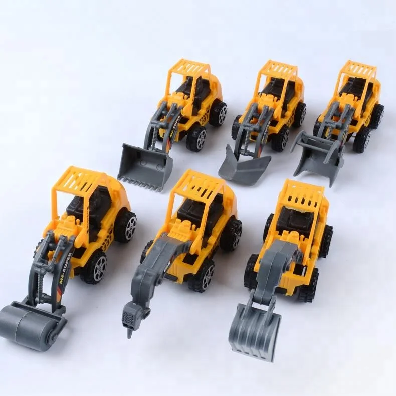 
New Design Pull back Mini Truck Cars 6 Pcs Set For Kis Gifts Model Car Toy 